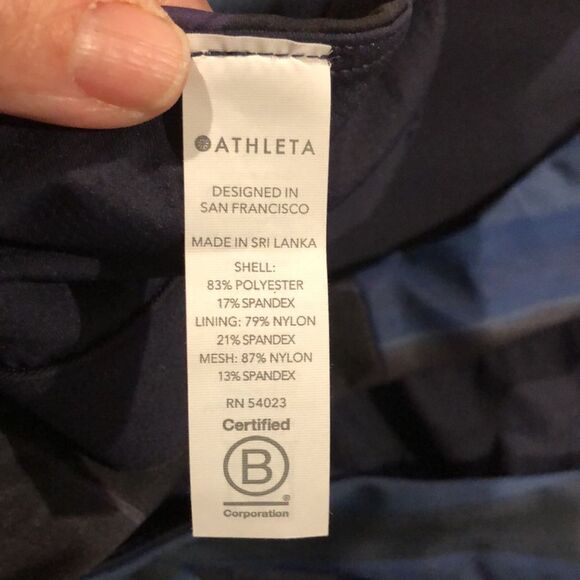 Athleta lightning print support top size XL NWT - Picture 5 of 7